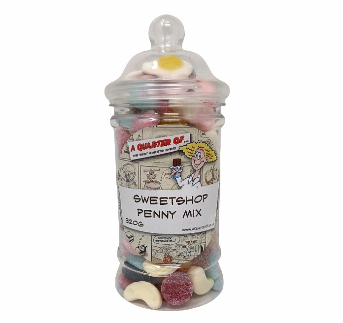A Victorian Jar - Sweetshop Penny Mix Penny Sweets Mix Victorian Jar